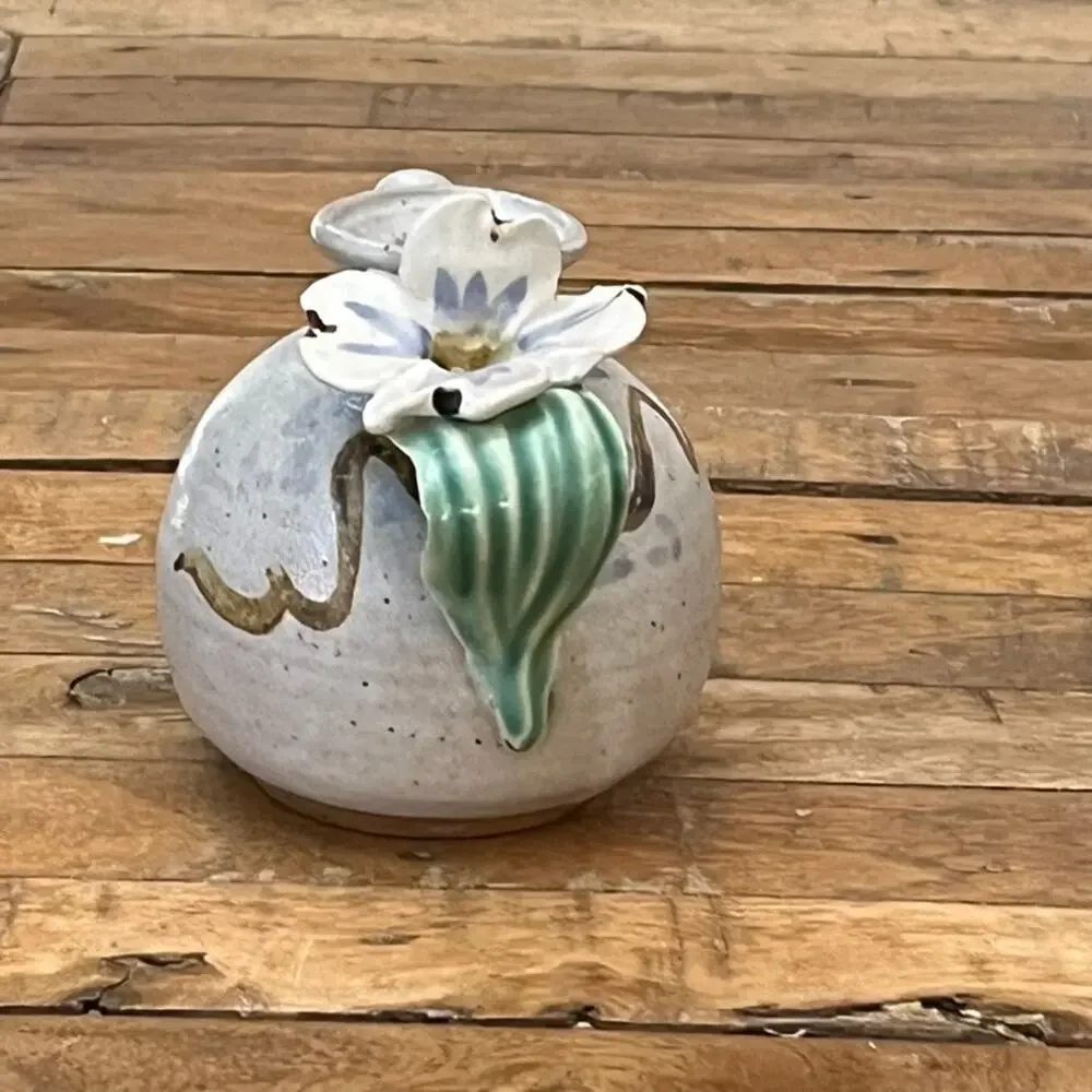Studio Art Pottery Clay Teapot 4